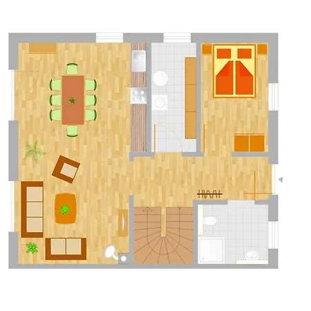 Apartment Haus Moenchgut - Haushaelfte 1 