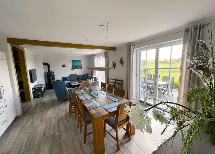 Haus Mönchgut - Haushälfte 1 Feuerstein Apartment Alt Reddevitz